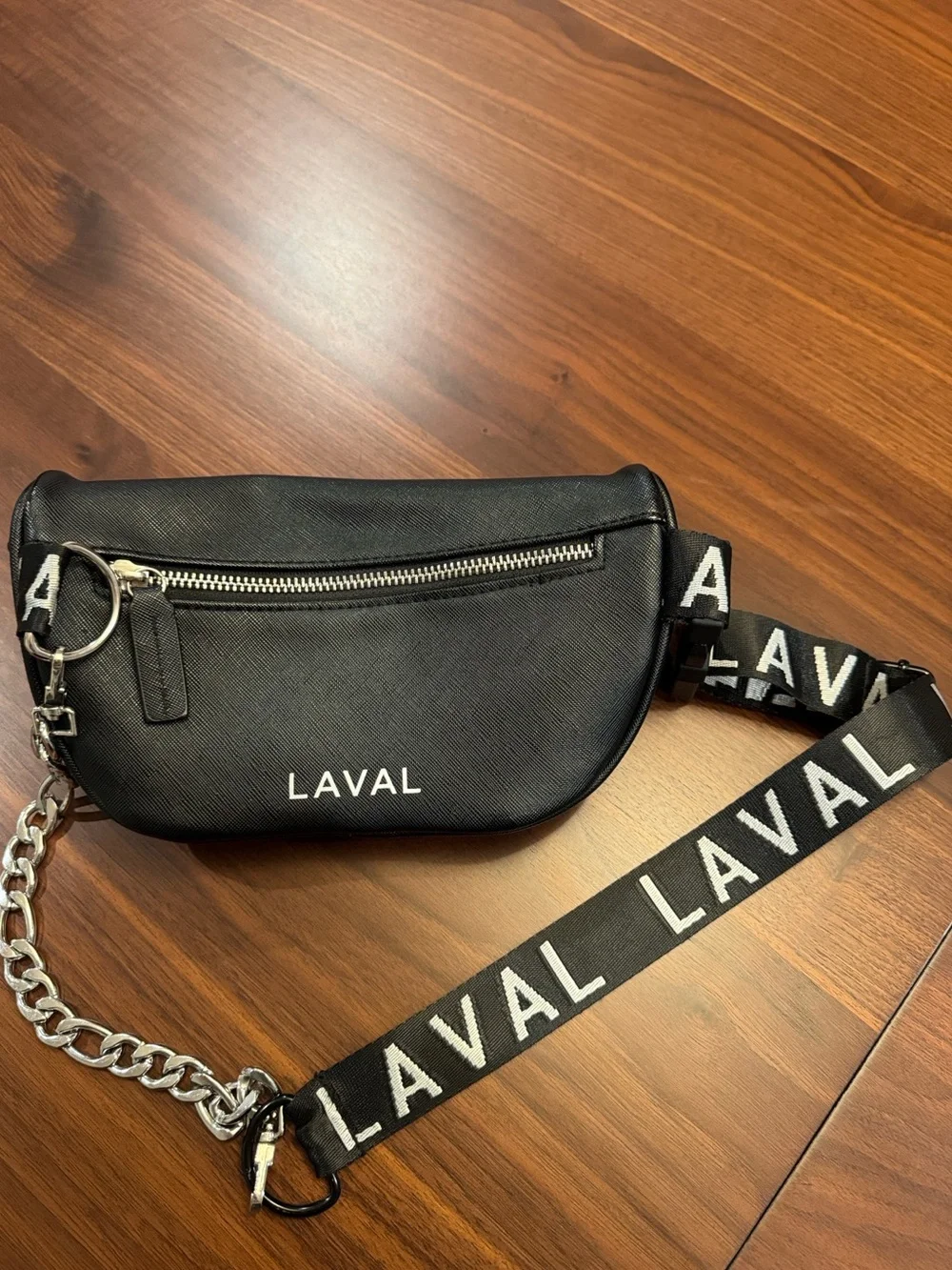 Laval black Fanny pack black